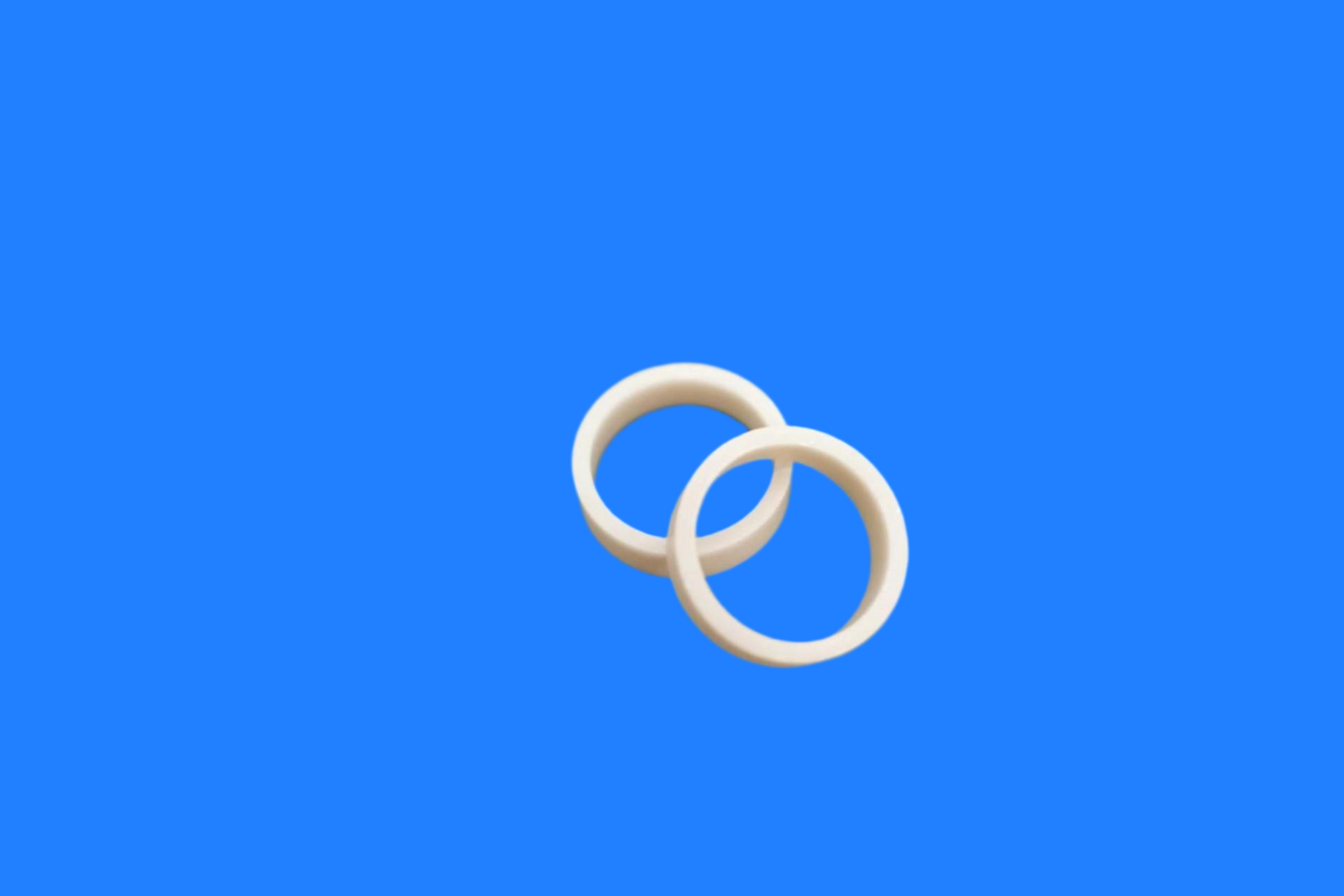 قرص حلقي من نتريد الألومنيوم (AlN) ذو موصلية حرارية عالية لأشباه الموصلات