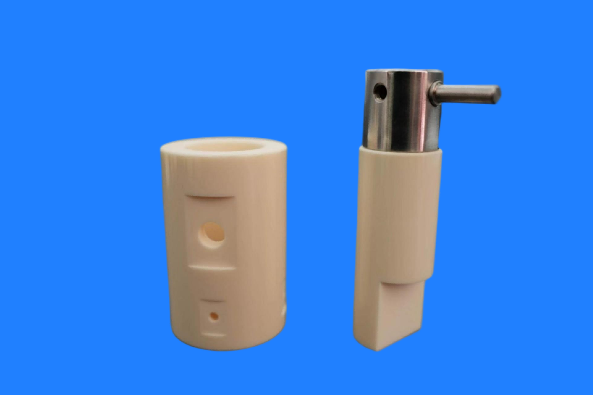 مضخة تعبئة مصنوعة من أكسيد الألومنيوم بنسبة 99% لأنظمة التعبئة والتغليف